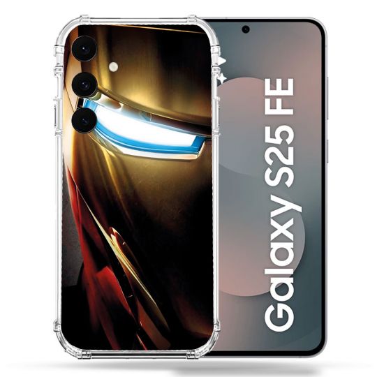 Coque Renforcée Pour Samsung Galaxy S25 FE Iron Man Casque