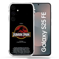 Coque Renforcée Pour Samsung Galaxy S25 FE Jurassic Park Affiche