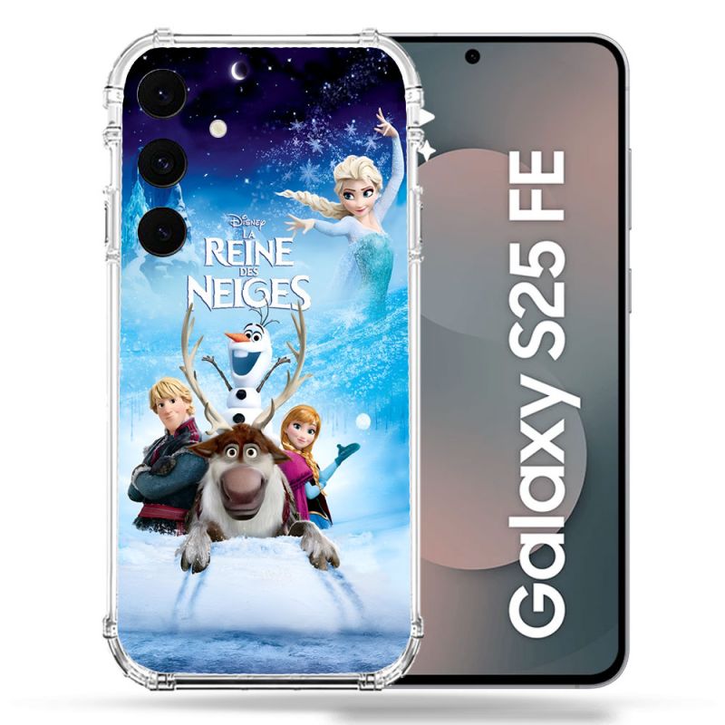 Coque Renforcée Pour Samsung Galaxy S25 FE La Reine Des Neiges