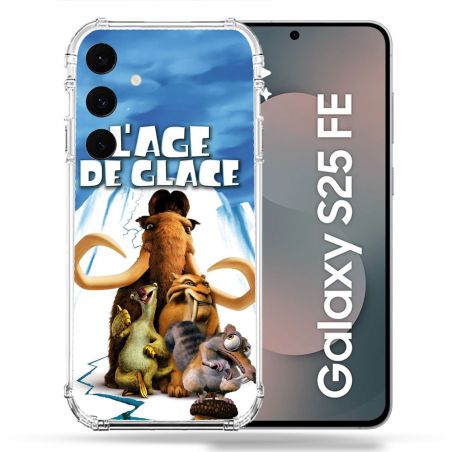Coque Renforcée Pour Samsung Galaxy S25 FE L'âge de Glace Affiche