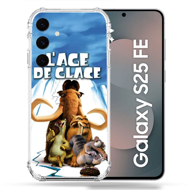 Coque Renforcée Pour Samsung Galaxy S25 FE L'âge de Glace Affiche