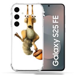 Coque Renforcée Pour Samsung Galaxy S25 FE L'âge de Glace Scratch Suspendu