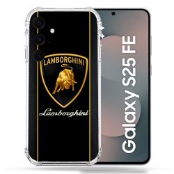 Coque Renforcée Pour Samsung Galaxy S25 FE Lamborghini Carbone