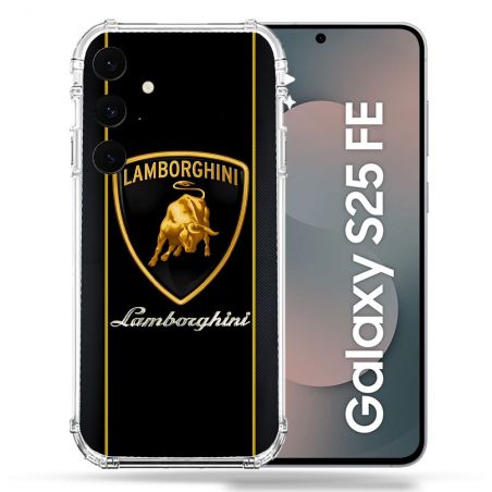 Coque Renforcée Pour Samsung Galaxy S25 FE Lamborghini Carbone