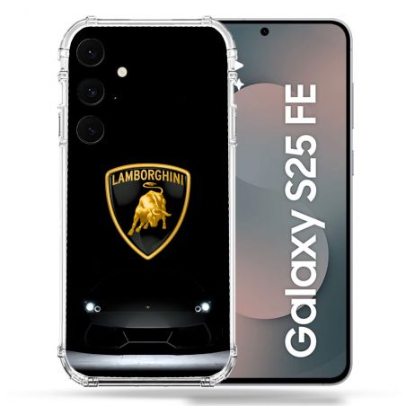 Coque Renforcée Pour Samsung Galaxy S25 FE Lamborghini Noir