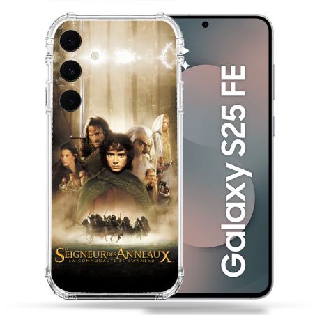 Coque Renforcée Pour Samsung Galaxy S25 FE Le seigneur Des Anneaux Affiche