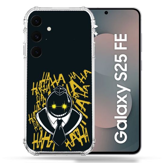 Coque Renforcée Pour Samsung Galaxy S25 FE Manga Assassination Classroom Kuro Noir
