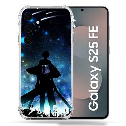 Coque Renforcée Pour Samsung Galaxy S25 FE Manga Attaque Titans Levi