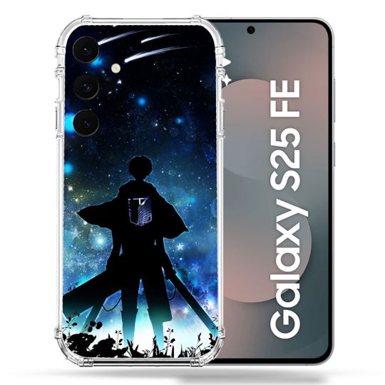 Coque Renforcée Pour Samsung Galaxy S25 FE Manga Attaque Titans Levi
