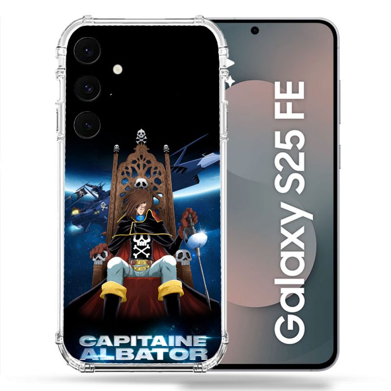 Coque Renforcée Pour Samsung Galaxy S25 FE Manga Capitaine Albator