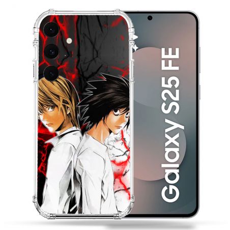 Coque Renforcée Pour Samsung Galaxy S25 FE Manga Death Note Duo