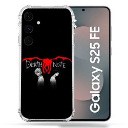 Coque Renforcée Pour Samsung Galaxy S25 FE Manga Death Note Noir