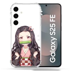 Coque Renforcée Pour Samsung Galaxy S25 FE Manga Demon Slayer Nezuko
