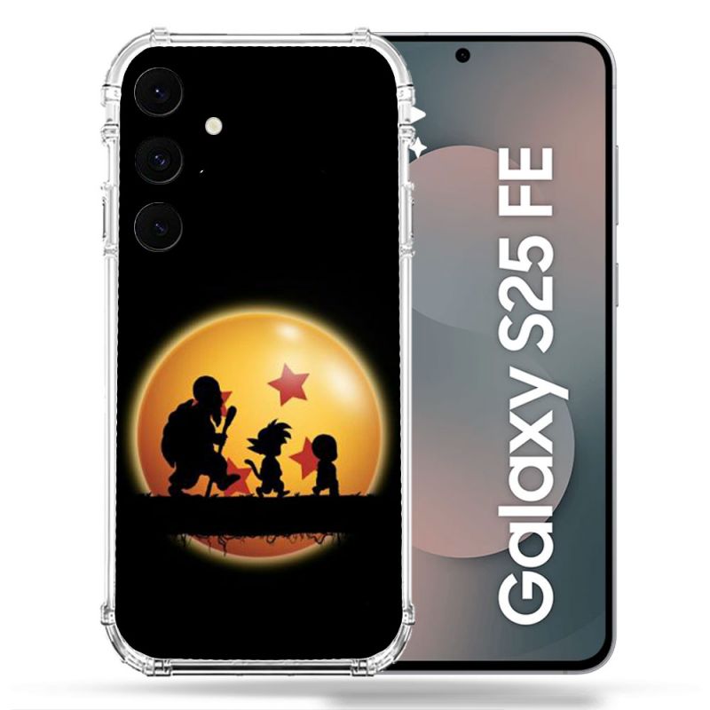 Coque Renforcée Pour Samsung Galaxy S25 FE Manga Dragon Ball Vintage