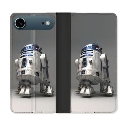 Housse cuir portefeuille Pour Iphone 17 Air Star Wars - R2D2