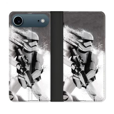 Housse cuir portefeuille Pour Iphone 17 Air Star Wars - Trooper