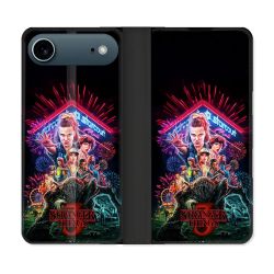 Housse cuir portefeuille Pour Iphone 17 Air Stranger Things Affiche 3