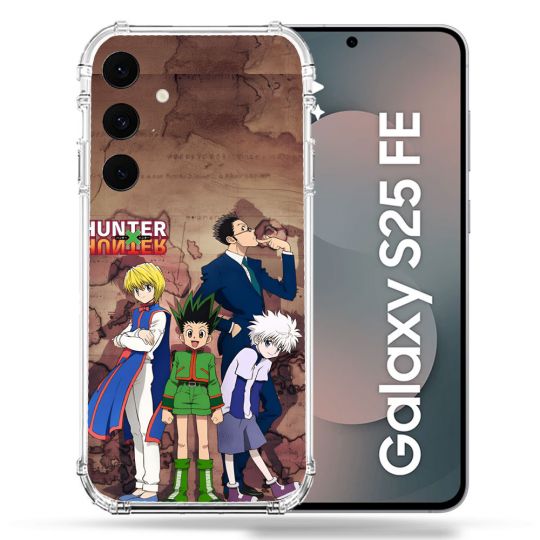 Coque Renforcée Pour Samsung Galaxy S25 FE Manga Hunter X Hunter Vintage