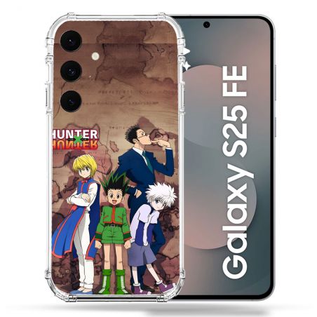 Coque Renforcée Pour Samsung Galaxy S25 FE Manga Hunter X Hunter Vintage