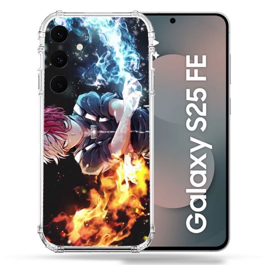 Coque Renforcée Pour Samsung Galaxy S25 FE Manga My Hero Academia Shoto
