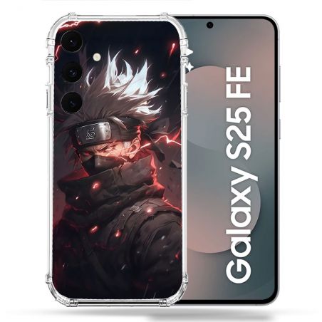 Coque Renforcée Pour Samsung Galaxy S25 FE Manga Naruto Kakashi Dark