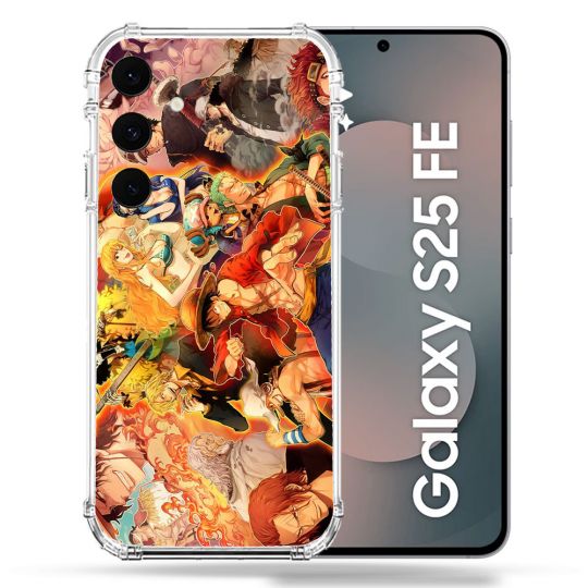 Coque Renforcée Pour Samsung Galaxy S25 FE Manga One Piece Nakama