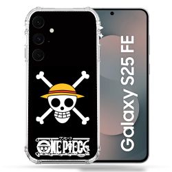 Coque Renforcée Pour Samsung Galaxy S25 FE Manga One Piece Tete de Mort
