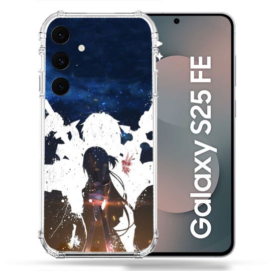 Coque Renforcée Pour Samsung Galaxy S25 FE Manga SAO sword Art Online Asuna