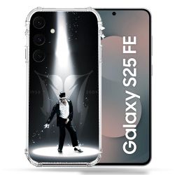 Coque Renforcée Pour Samsung Galaxy S25 FE Michael Jackson Noir