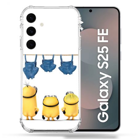 Coque Renforcée Pour Samsung Galaxy S25 FE Minions Nus