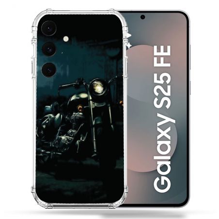 Coque Renforcée Pour Samsung Galaxy S25 FE Moto Harley Vintage