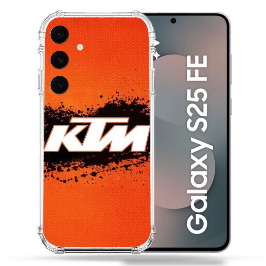 Coque Renforcée Pour Samsung Galaxy S25 FE Moto KTM
