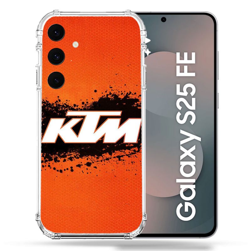 Coque Renforcée Pour Samsung Galaxy S25 FE Moto KTM