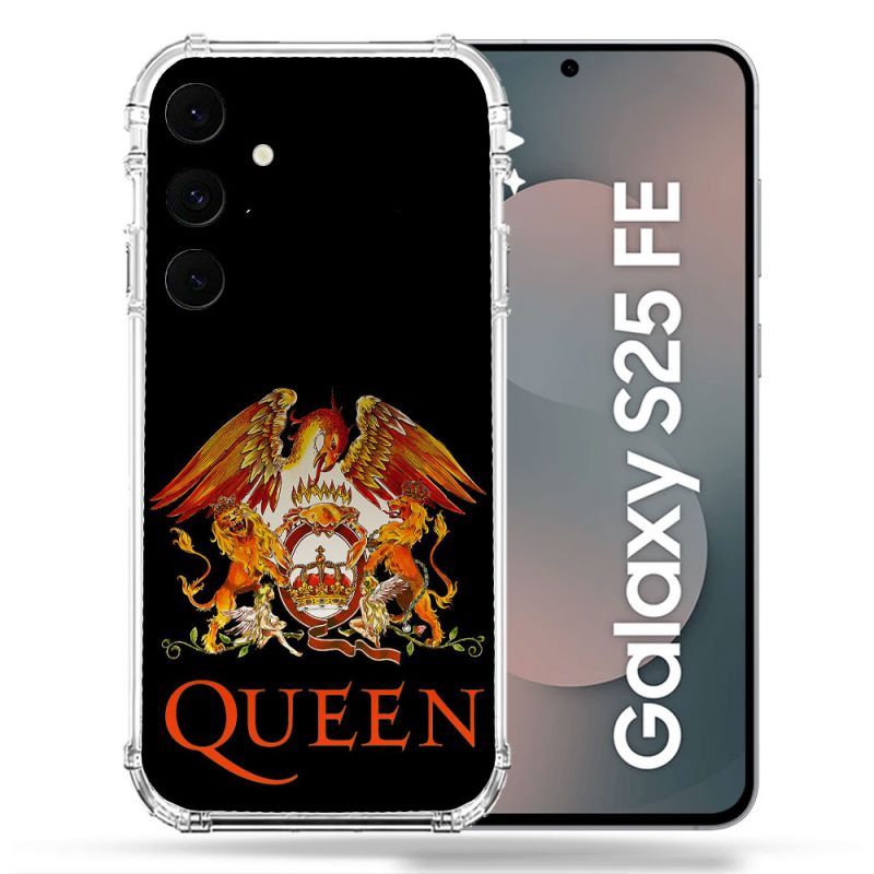 Coque Renforcée Pour Samsung Galaxy S25 FE Musique Rock Queen
