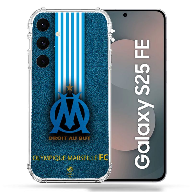 Coque Renforcée Pour Samsung Galaxy S25 FE Olympique Marseille OM Bande