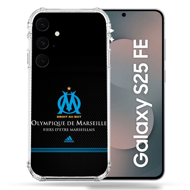 Coque Renforcée Pour Samsung Galaxy S25 FE Olympique Marseille OM Fier etre Marseillais