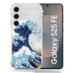 Coque Renforcée Pour Samsung Galaxy S25 FE Peinture La Grande Vague