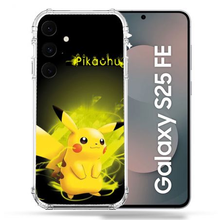 Coque Renforcée Pour Samsung Galaxy S25 FE Pokemon Pikachu Eclair