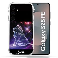 Coque Renforcée Pour Samsung Galaxy S25 FE Signe Zodiaque 2 Lion