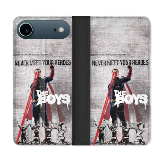 Housse cuir portefeuille Pour Iphone 17 Air The Boys Affiche
