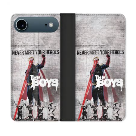 Housse cuir portefeuille Pour Iphone 17 Air The Boys Affiche
