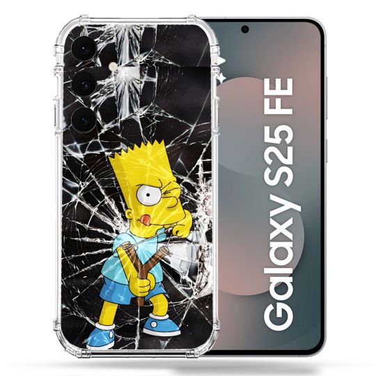 Coque Renforcée Pour Samsung Galaxy S25 FE Simpson Bart