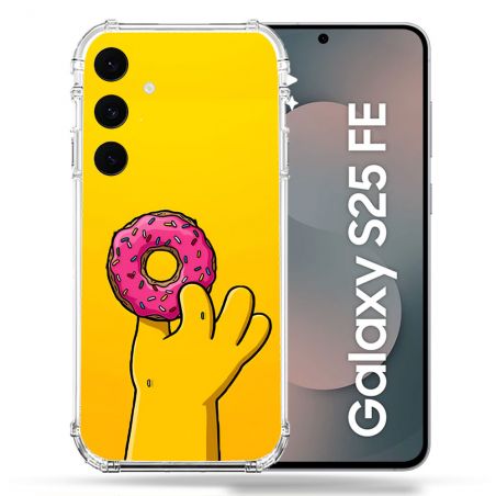 Coque Renforcée Pour Samsung Galaxy S25 FE Simpson Donuts