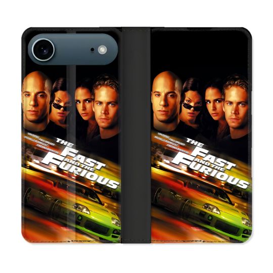 Housse cuir portefeuille Pour Iphone 17 Air The Fast And Furious