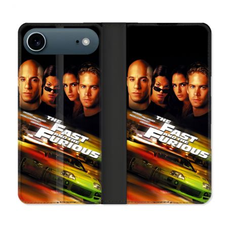 Housse cuir portefeuille Pour Iphone 17 Air The Fast And Furious