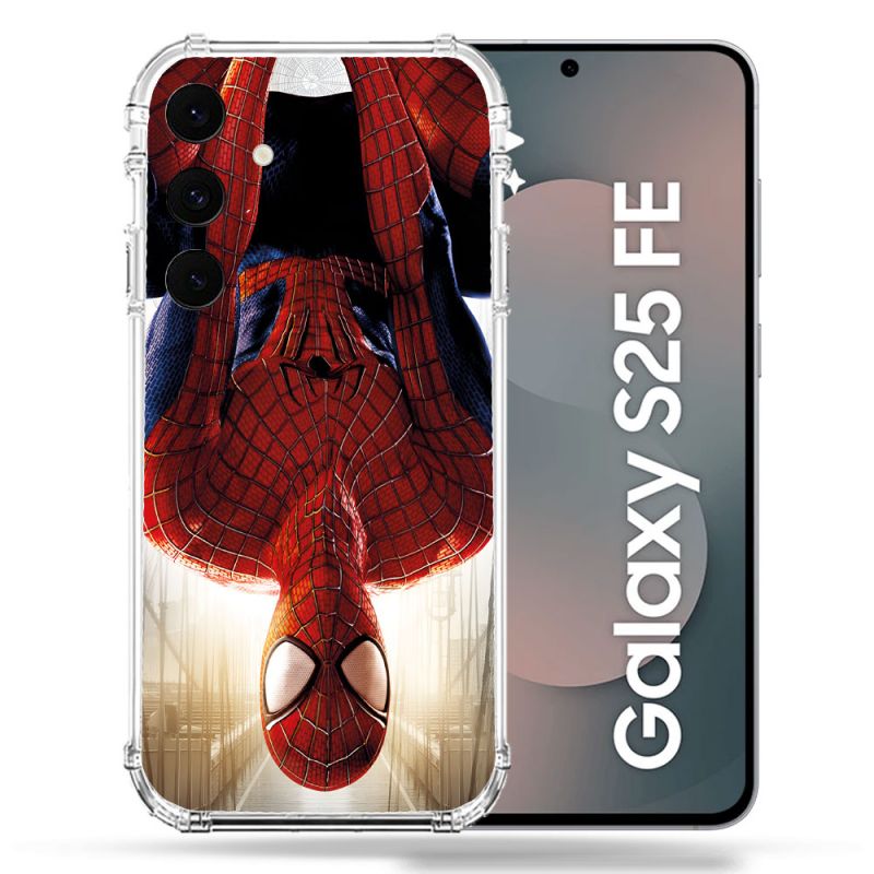 Coque Renforcée Pour Samsung Galaxy S25 FE Spiderman Invers