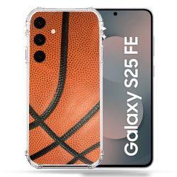 Coque Renforcée Pour Samsung Galaxy S25 FE Sport Ballon Basket