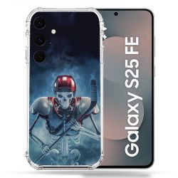 Coque Renforcée Pour Samsung Galaxy S25 FE Sport Hockey Squelette
