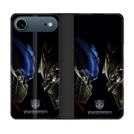 Housse cuir portefeuille Pour Iphone 17 Air Transformers