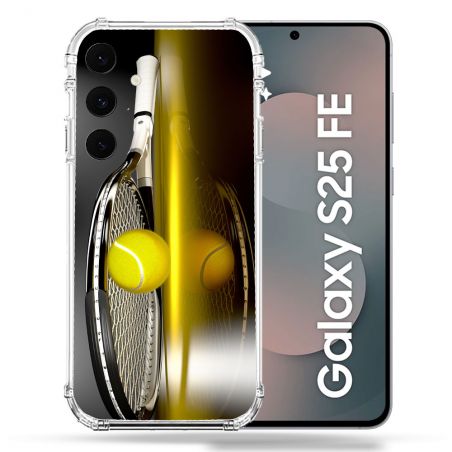 Coque Renforcée Pour Samsung Galaxy S25 FE Sport Tennis Reflet